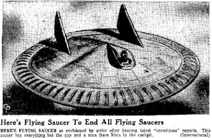 Flying Saucer Drawing